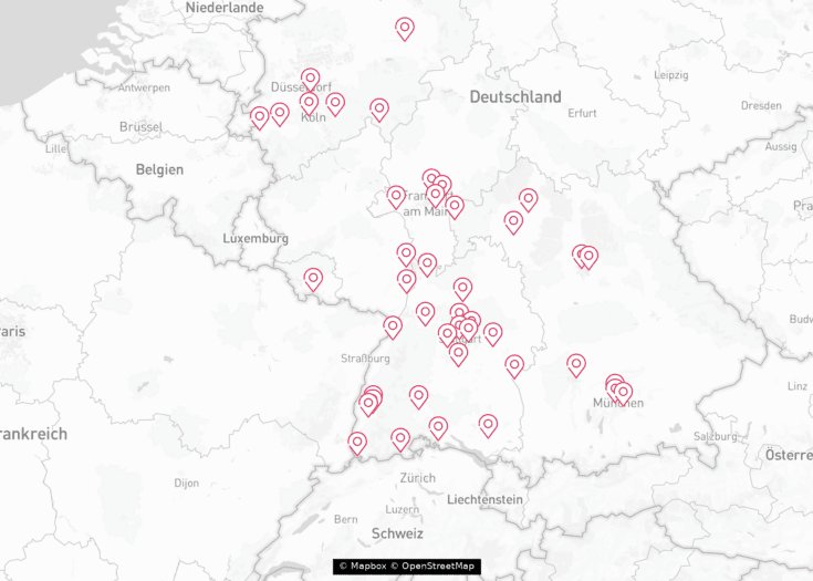 Küchenstudioübersicht PLANA