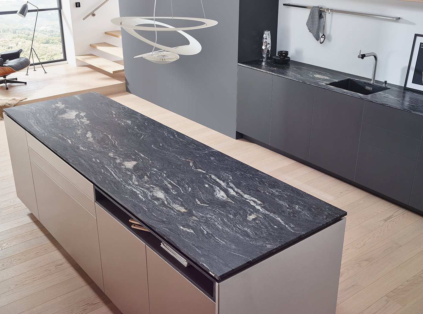 Küchenarbeitsplatten aus Granit von PLANA veredeln jede Küche
