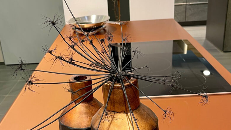 Schönes Dekoelement in Design-Küche