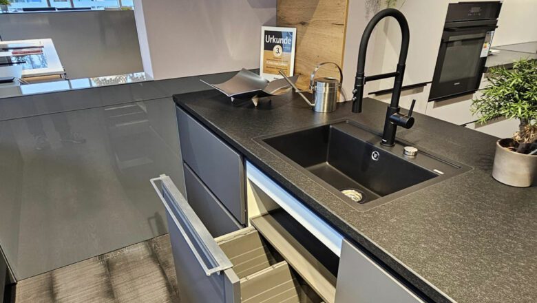 Silgranit Spüle und Blanco Armatur