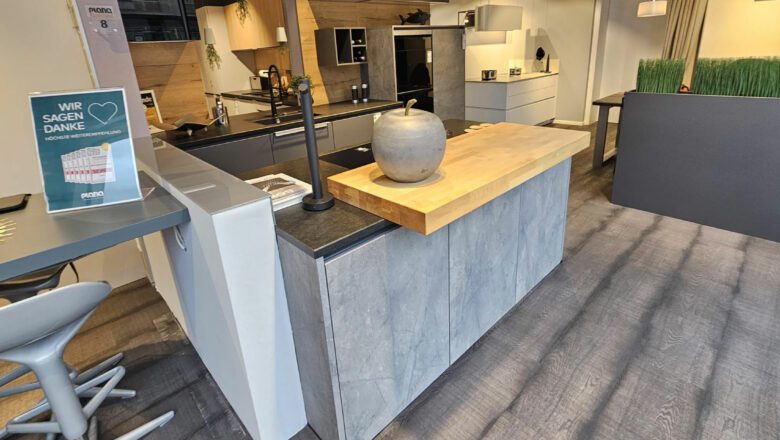 Musterküche bei PLANA in Esslingen
