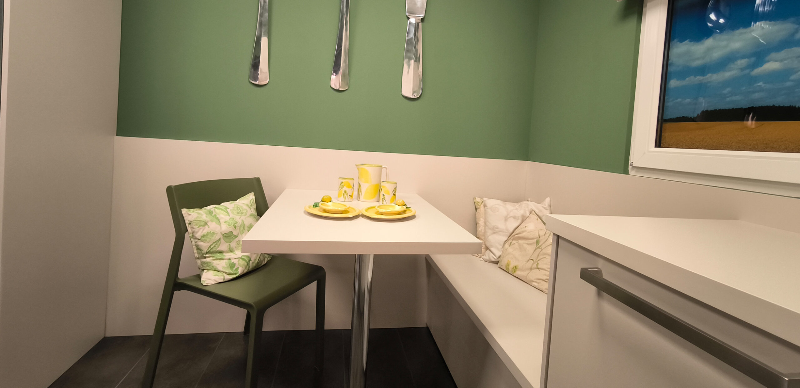 Sitzplatz in kleiner Küche Aschaffenburg