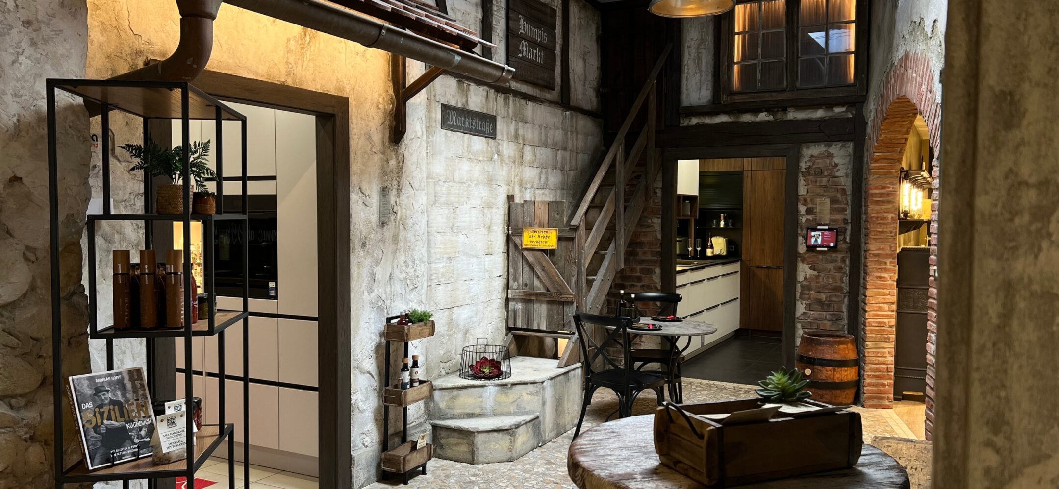 Innenaufnahme von der Küchenausstellung in Ravensburg