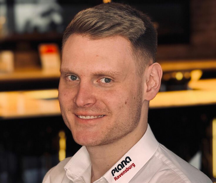 PLANA Ravensburg Mitarbeiter Laurin Bühner, Vertrieb
