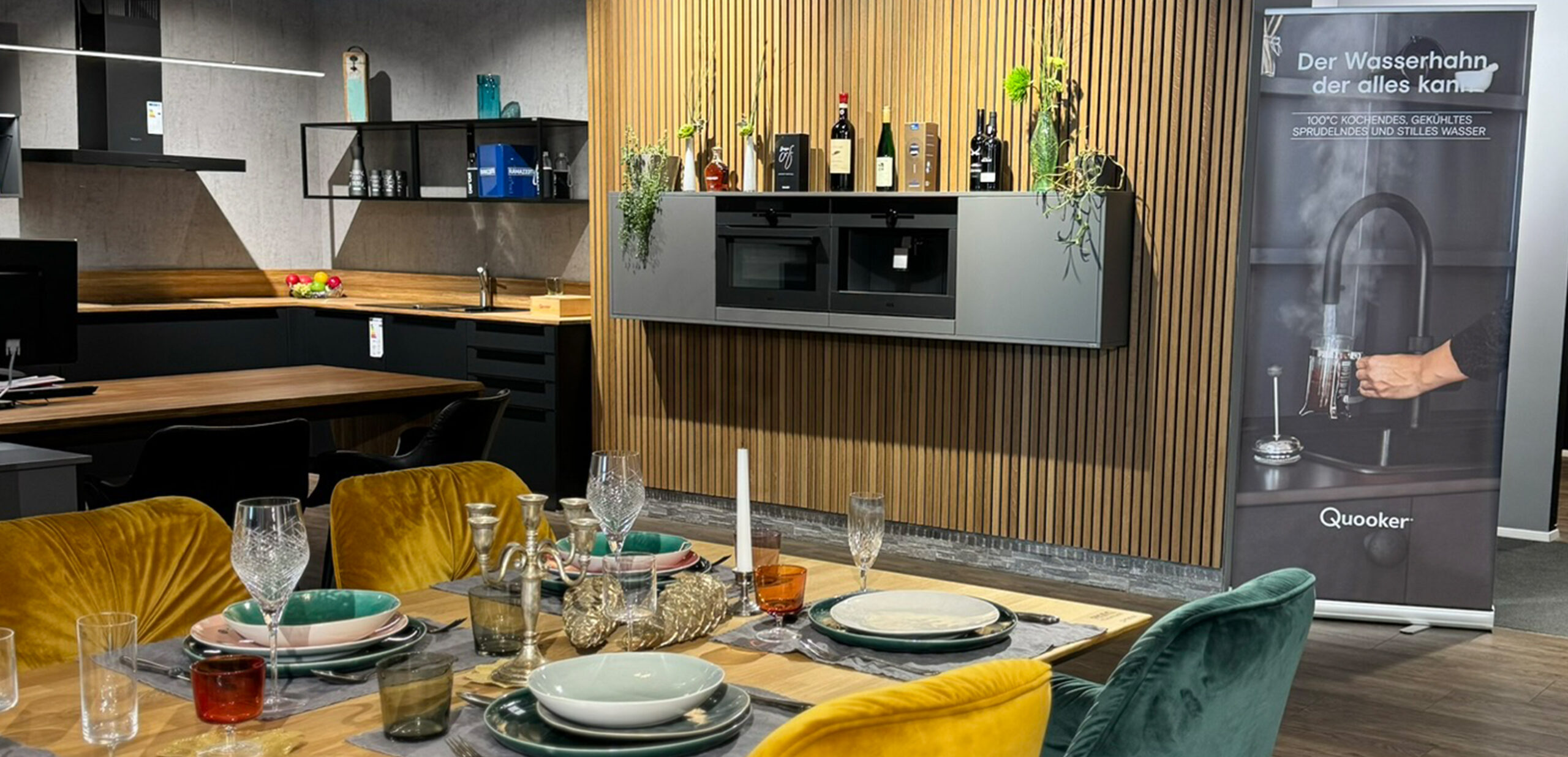 Hochwertige Küchenausstellung bei PLANA in Denzlingen