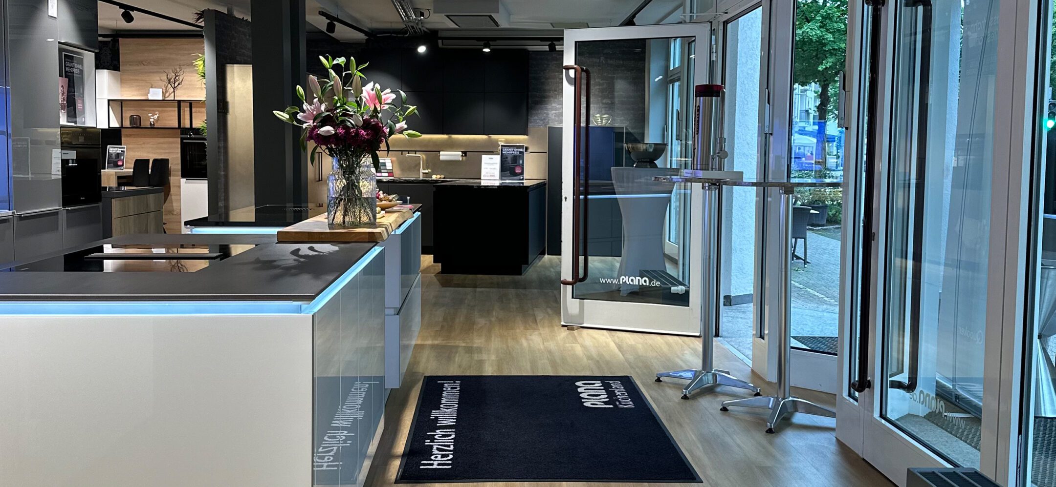 Eingangsbereich im PLANA Küchenstudio Sinzheim