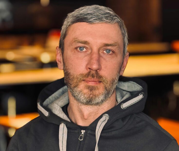 PLANA Ravensburg Mitarbeiter Volodymir Spetnyi, Montage