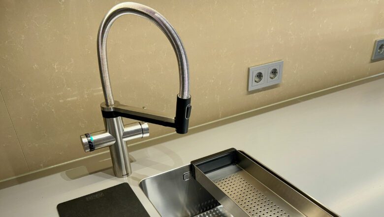 Hochwertige Edelstahl-Armatur