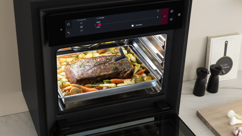 Dampfbackofen Bora X BO mit Essen