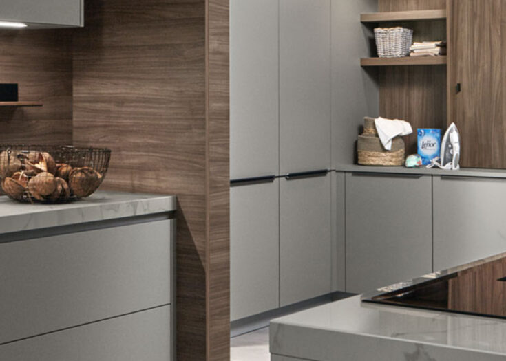 Hauswirtschaftsraum angrenzend an Küche