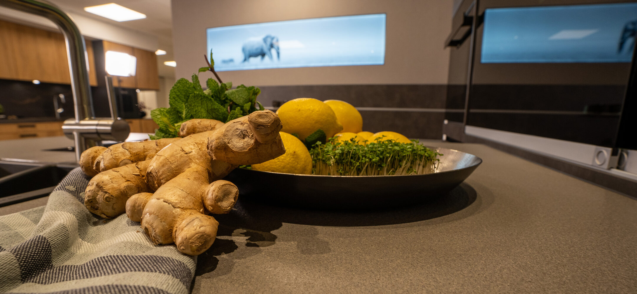 PLANA Küchenstudio Lippstadt moderner Ausstellungsbereich