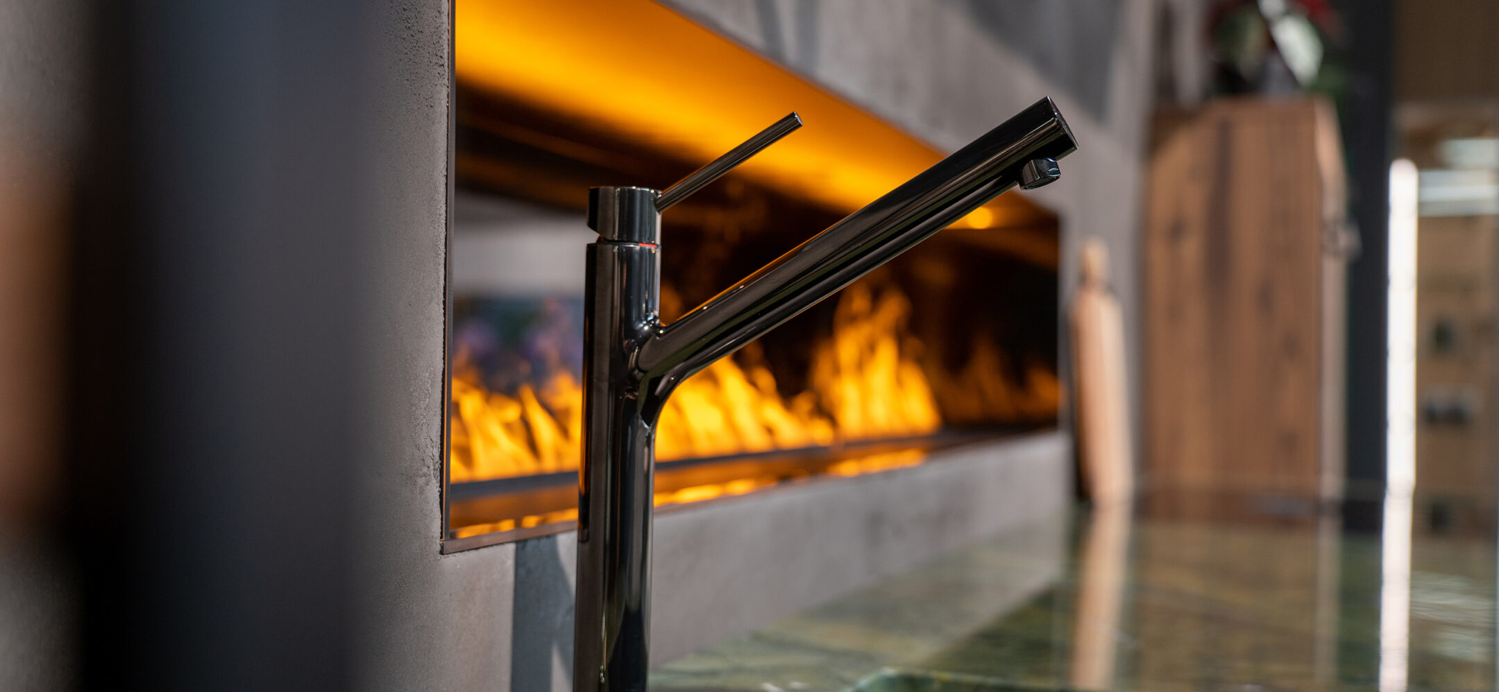 Moderne Armaturen bei PLANA München-Süd