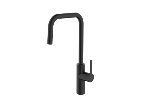 Produktbild Küchenarmatur schwarz matt: Küchenarmatur: Caressi CA1106BKECO