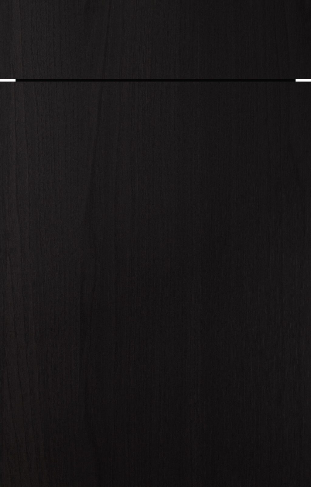 Küchenfront Feineiche Schwarz
