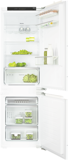 Innenansicht Miele Kühl-Gefrierkombination KD 7724 E Active.