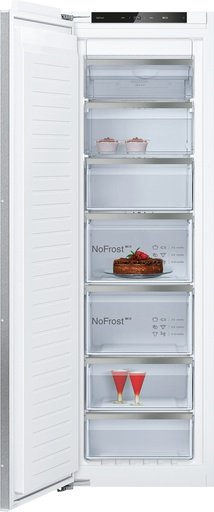 Innenansicht Neff Einbau-Gefrierschrank mit NoFrost.